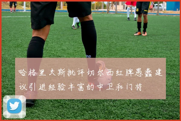 哈格里夫斯批评切尔西红牌愚蠢建议引进经验丰富的中卫和门将